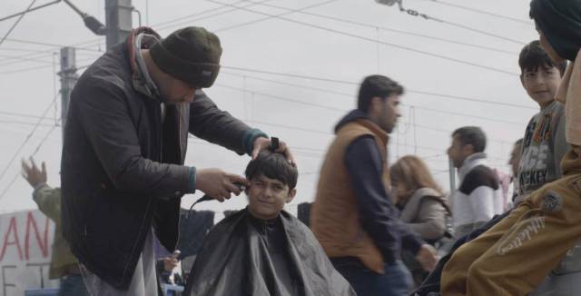 A still shot from 'Nacido en Siria'.