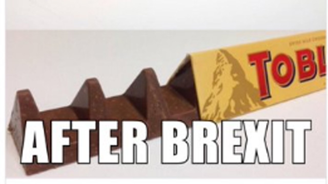 El Toblerone británico se encoge para ahorrar chocolate y los consumidores culpan al 'Brexit'