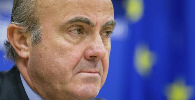 El ministro de Econom&iacute;a, Luis de Guindos.