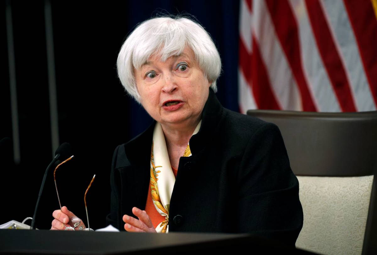 J. Yellen, presidenta de la Reserva Federal.