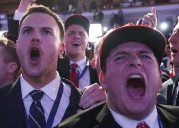 La euforia de los votantes republicanos