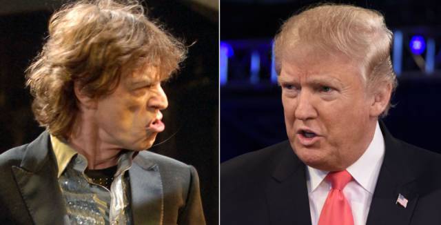 Trump cierra su discurso con esta canción de los Stones y Jagger se burla