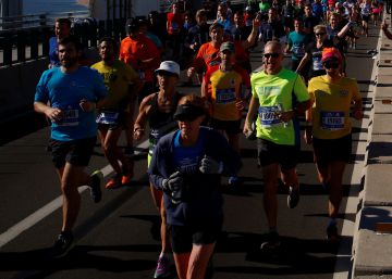 El marat&oacute;n de Nueva York. 