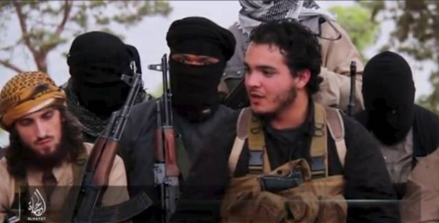 An ISIS video showing European jihadists.