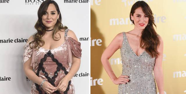 Tamara Falcó en 2016 y, a la derecha, en 2014.