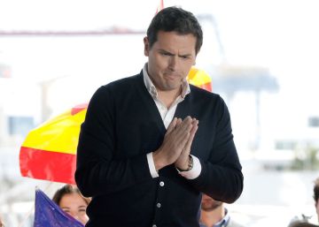 GRAFCVA008. VALENCIA, 09032019.- El presidente de Ciudadanos, Albert Rivera,y candidato a la presidencia del Gobierno en las elecciones del 28 de Abril, durante el