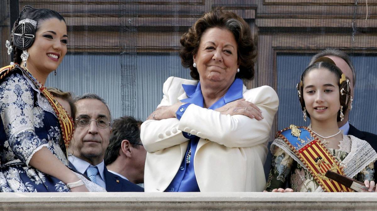La exalcaldesa de Valencia Rita Barberá, en 2015.