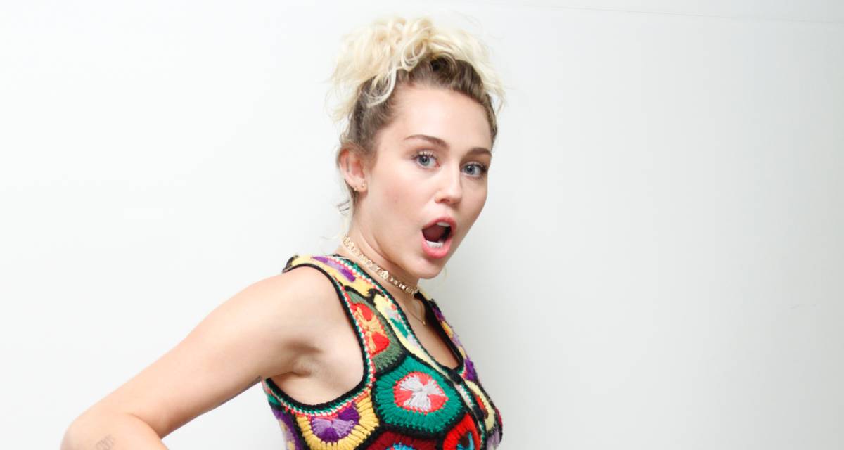 La cantante y actriz Miley Cyrus.