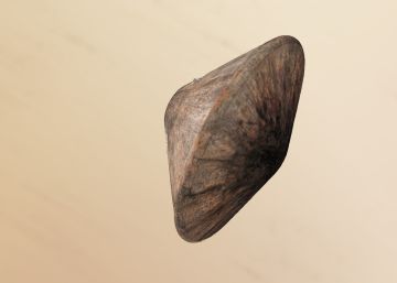 Simulación de la sonda 'Schiaparelli' sobre Marte.