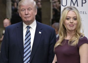Donald Trump y Tiffany Trump, el pasado 26 de octubre en Washington D.C.