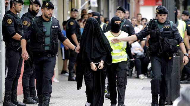 La joven de origen marroquí detenida en Gandía.