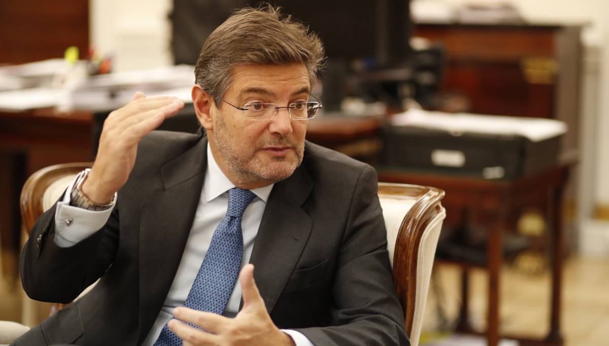 Rafael Catal&aacute;, durante la entrevista.