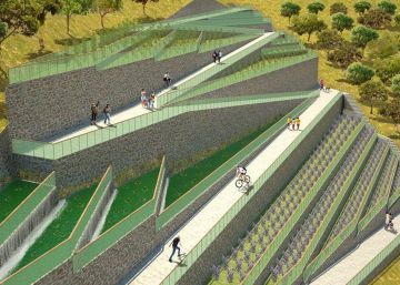 Imágines del proyecto arquitectónico de Villa Corintios proporcionadas por Rafael Moya.