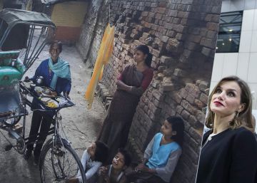 La reina Letizia, este viernes en Roma.