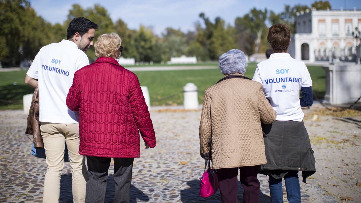 “El voluntariado no es una tarea solo para jubilados”