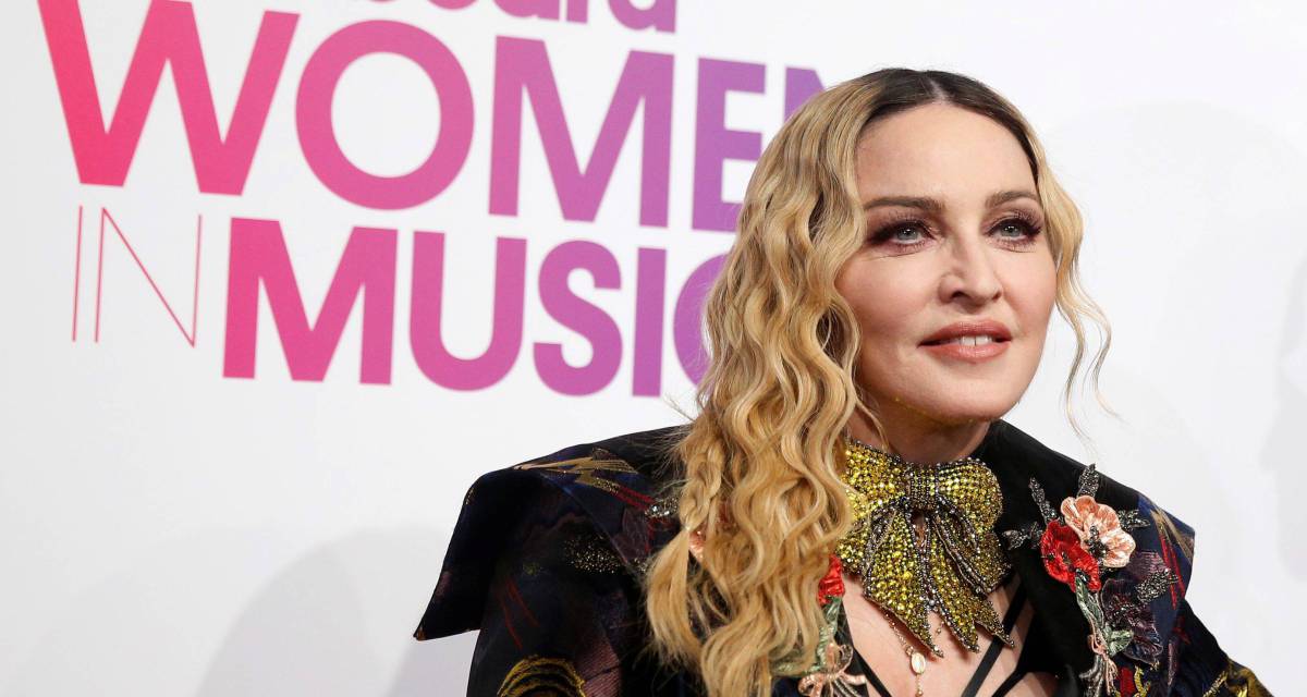 Madonna, en la entrega del premio Mujer del a&ntilde;o de Billboard.