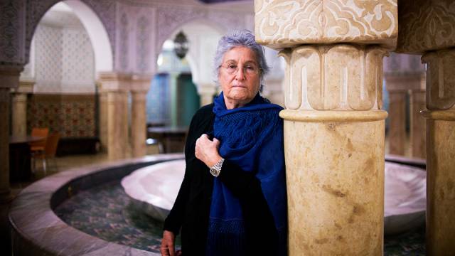 Wassyla Tamzali, en la Fundación Tres Culturas de Sevilla.