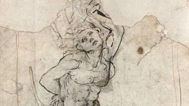 'San Sebastián', atribuido a Da Vinci.