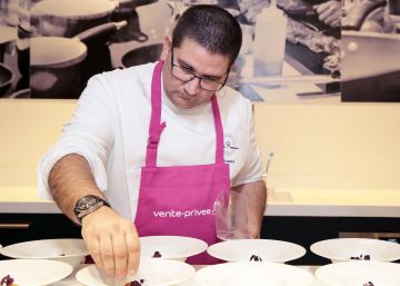 Dani Garc&iacute;a, chef con dos estrellas Michelin, en Madrid.