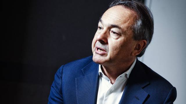 Gilles Kepel, durante la entrevista.