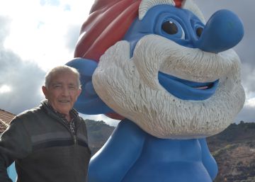 Así es el pueblo pitufo de Málaga cinco años después