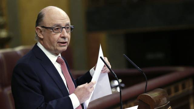 El ministro de Hacienda, Cristóbal Montoro.