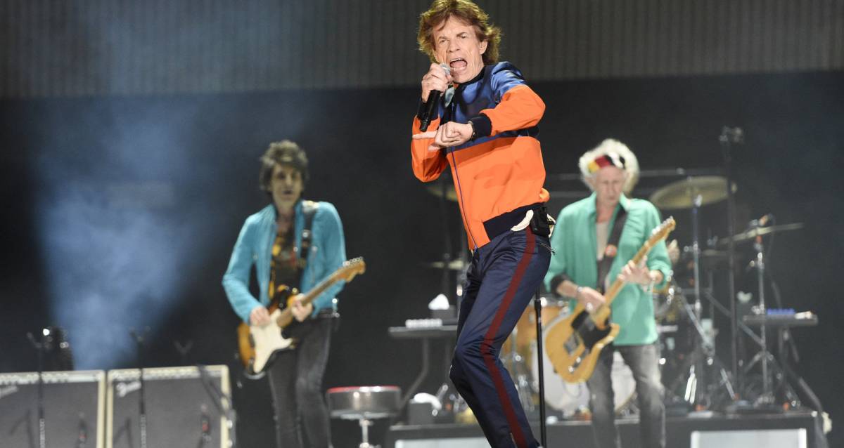 Mick Jagger en un concierto en 2016.