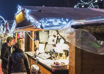 Mercado navide&ntilde;o 2016 de Bruselas. 