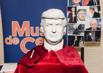 Primeras imágenes de Donald Trump en el Museo de Cera de Madrid