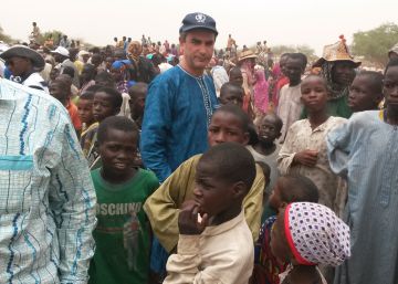 Belkacem Machane, durante una visita a Diffa en junio de 2016. 
