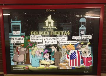 Esta publicidad con Errejón como Niño Jesús es real