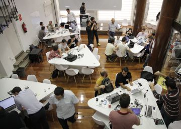 Los emprendedores seleccionados por Impact en sus dos semanas de formación intensiva.