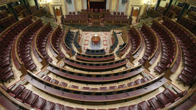 Hemiciclo del Congreso de los Diputados. ULY MARTÍN