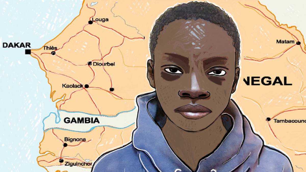 La infancia rota de Ibrahima