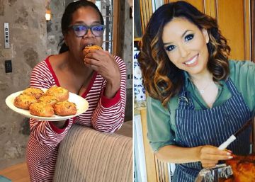 Barack Obama, Oprah Winfrey y Eva Longoria.