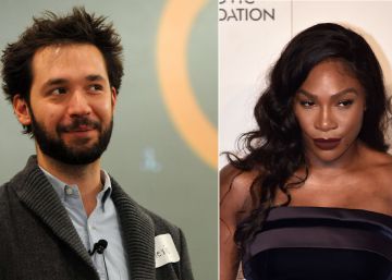 Alexis Ohanian y Serena Williams.
