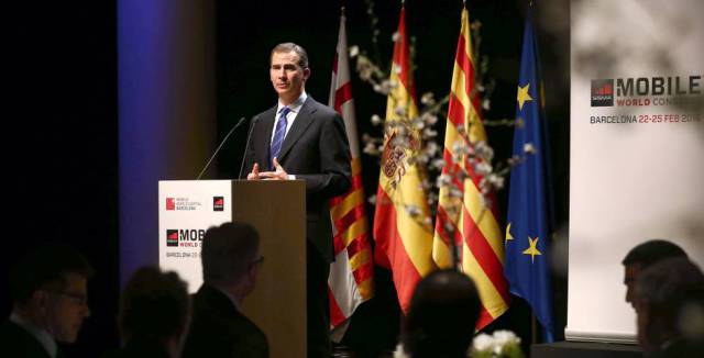 Felipe VI in Barcelona.