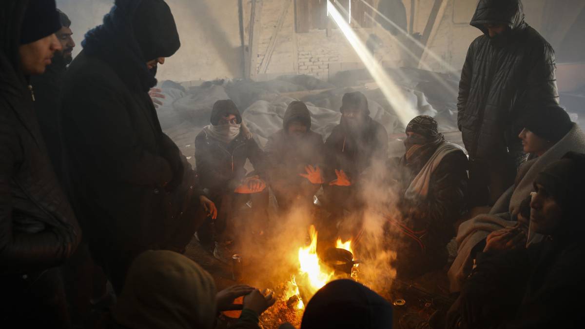 Ola de frío en Europa