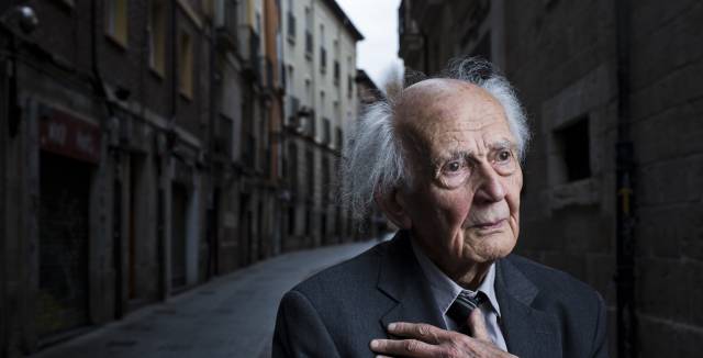 Zygmunt Bauman in Burgos last year.