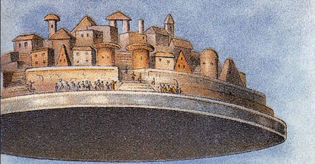 Ilustraci&oacute;n de 'Los viajes de Gulliver'.