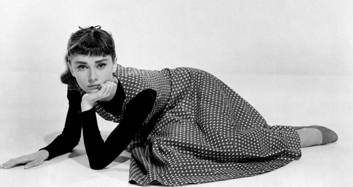 Audrey Hepburn, en 1954 en la película Sabrina.