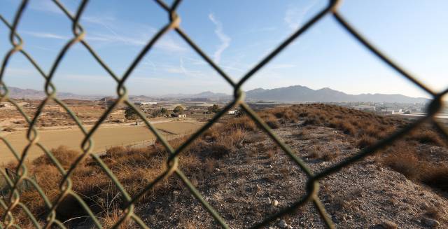 The contaminated area.