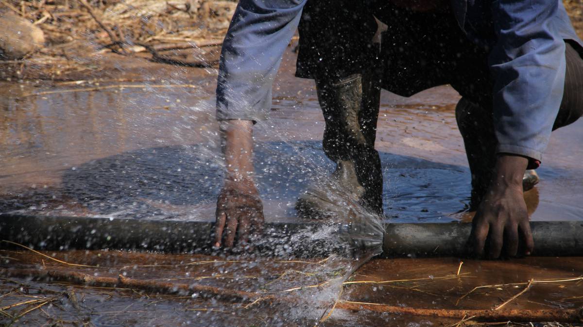 ¿Y el agua que comemos?