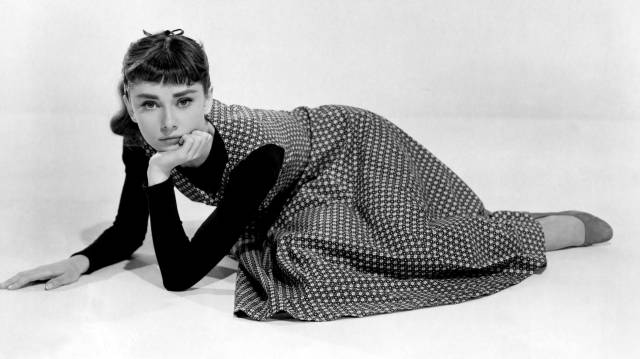 Audrey Hepburn, en 1954 en la película Sabrina.