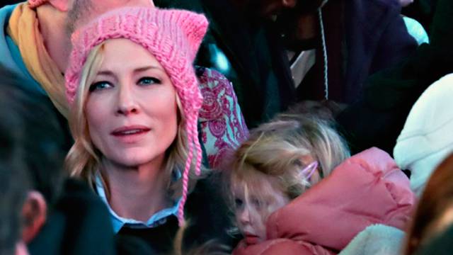 Cate Blanchett, en Nueva York el jueves.