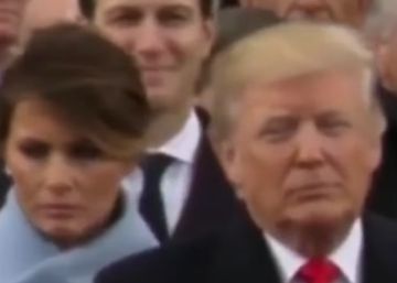 El rostro compungido de la primera dama alimenta el grito "Liberad a Melania" en redes sociales