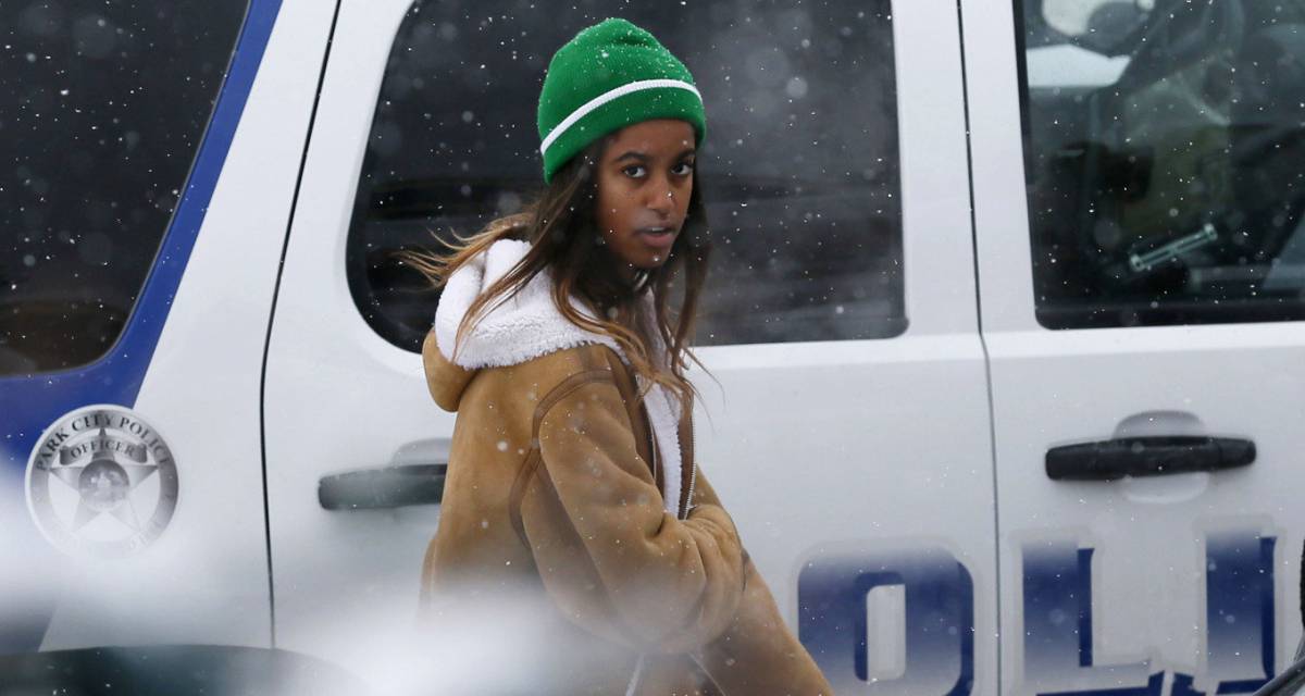 Malia Obama el pasado martes en el Festival de Cine de Sundance, en Utah (Estados Unidos).