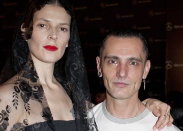 Bimba Bos&eacute;, con David Delf&iacute;n.