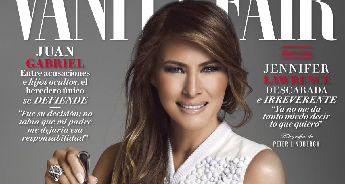 Melania Trump, en la portada de la revista 'Vanity Fair' M&eacute;xico.