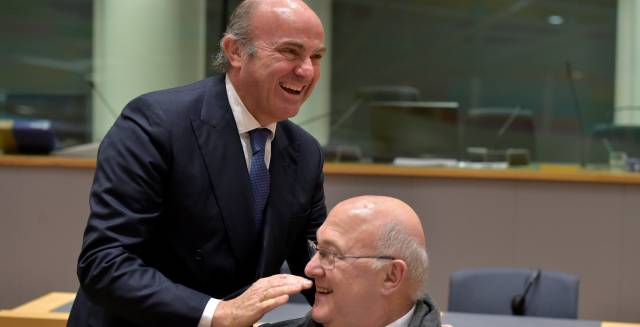 The Spanish and French economy chiefs.